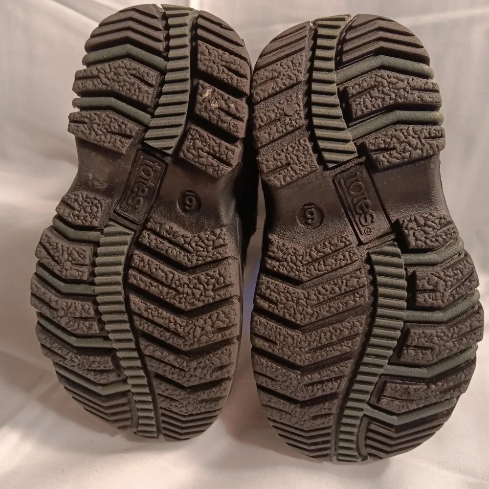 Totes Toddler Black Winter Snow Boots Toddler‎ Size 6 Waterproof Adjustable